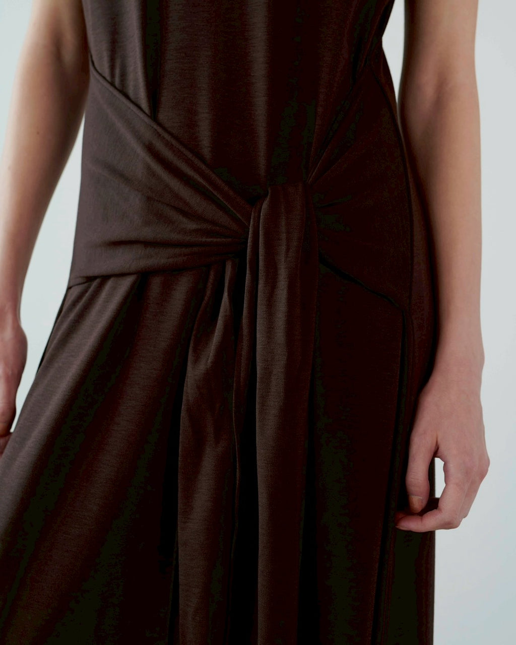 Waist knot dress