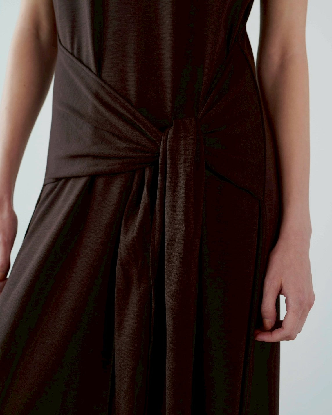 Waist knot dress