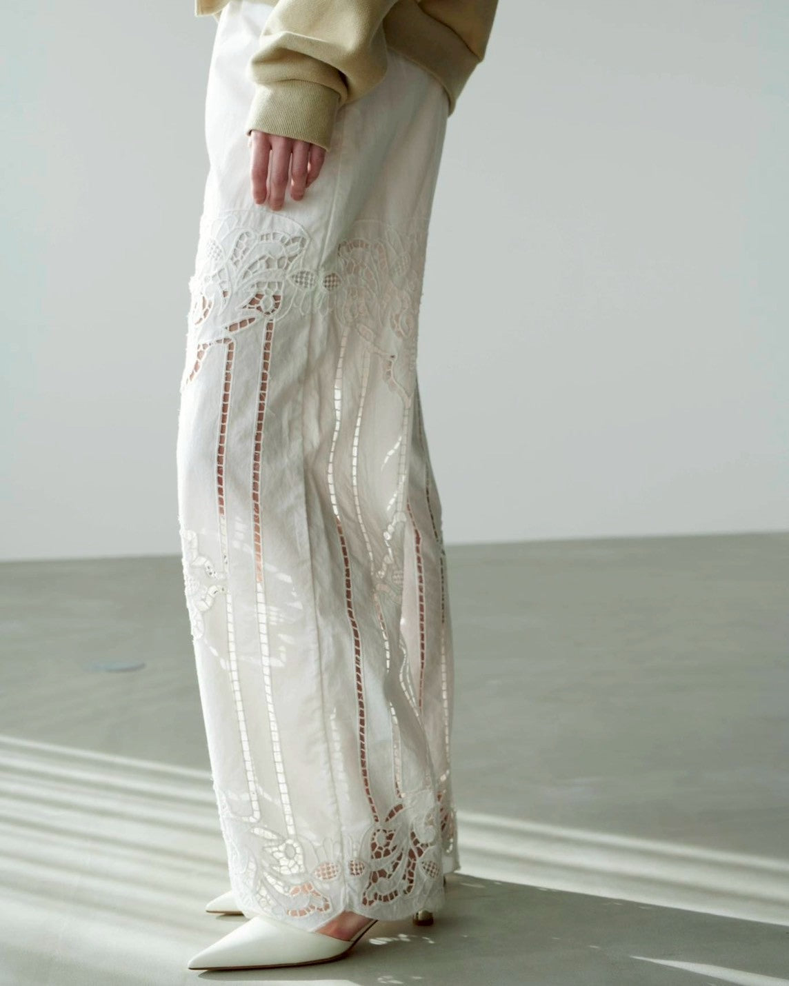 Lace pants