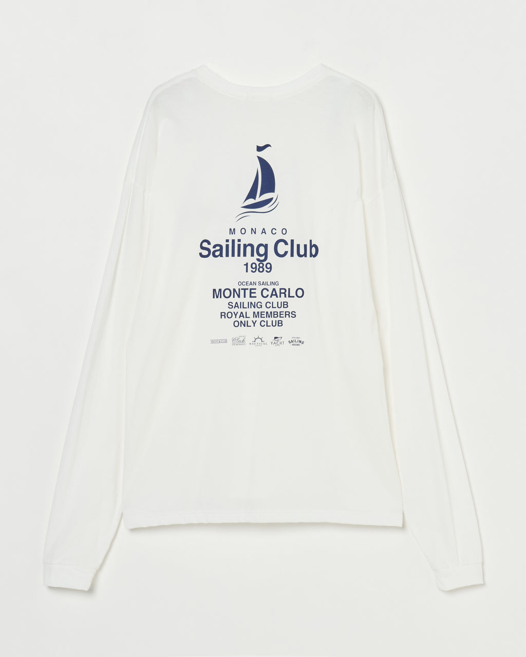 "Sailing Club" long sleeve tee