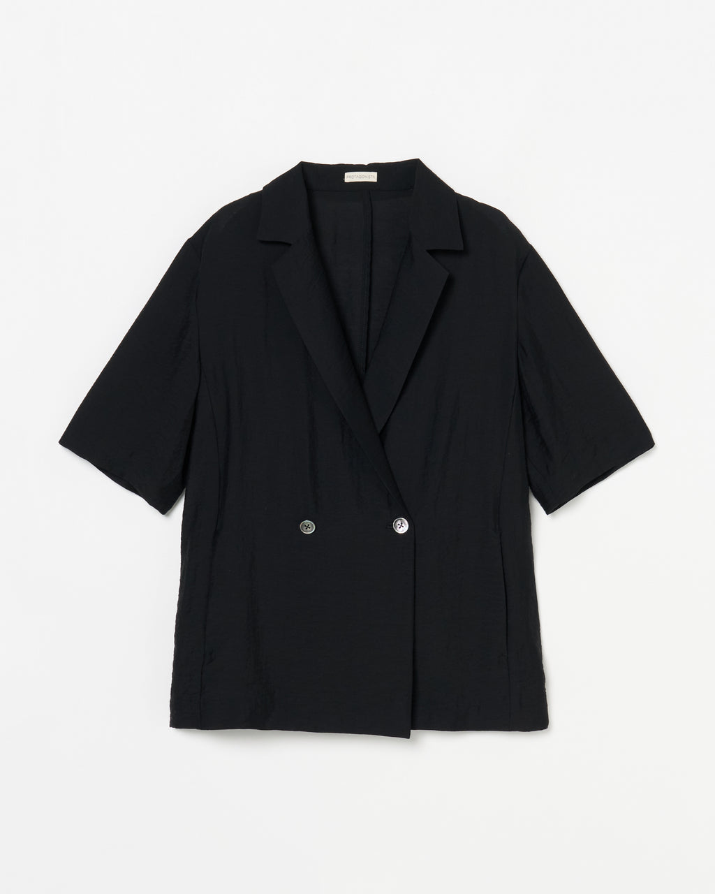 Sheer half sleeve jacket