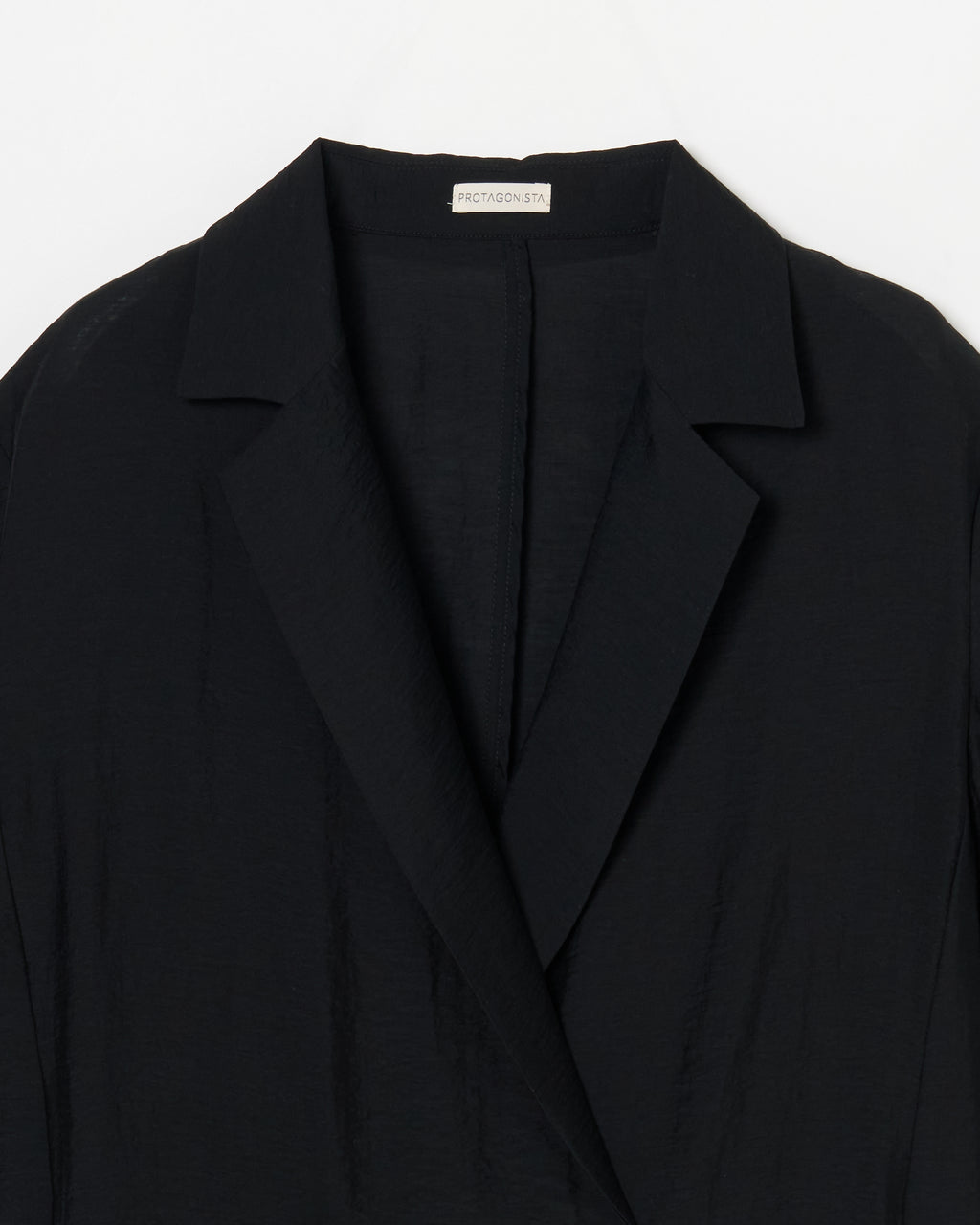 Sheer half sleeve jacket