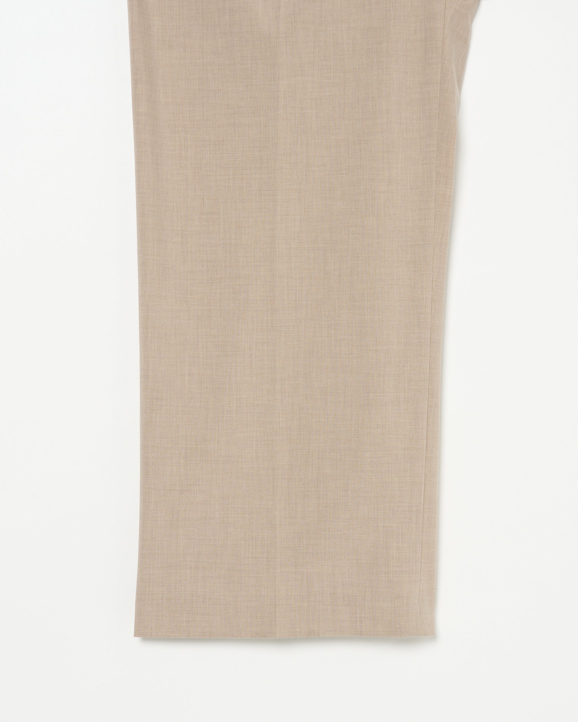 Waist logo wide slacks pants