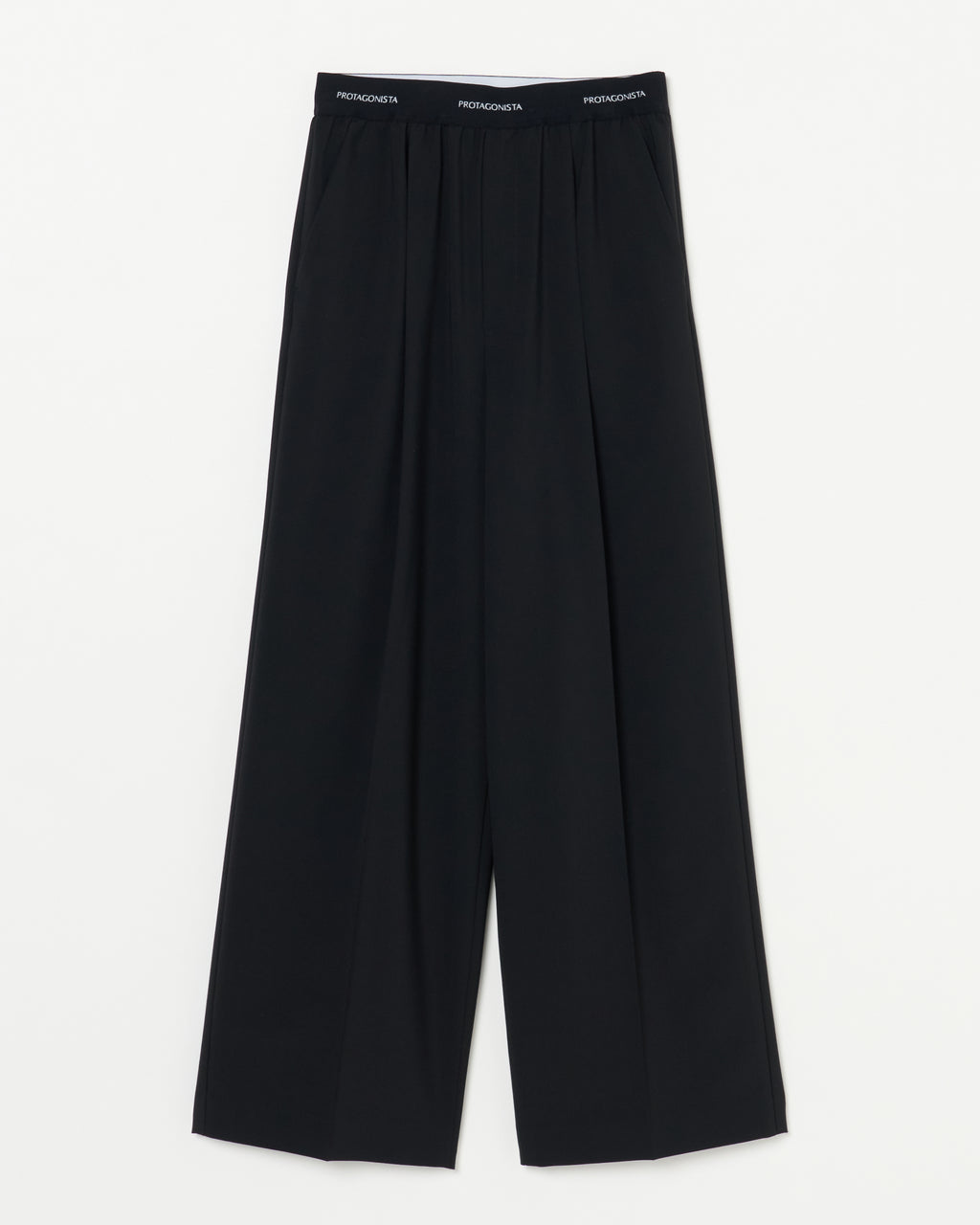 Waist logo slacks pants